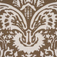 Purchase 5017720 | Suffolk Damask, Brown - Schumacher Wallpaper