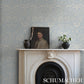 Purchase 5017721 | Suffolk Damask, Blue - Schumacher Wallpaper