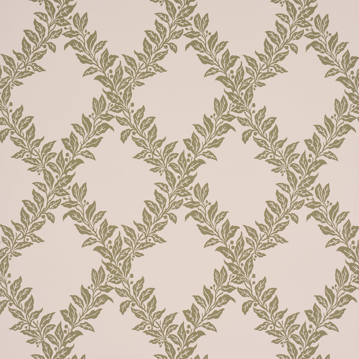 Purchase 5017750 | Tyninghame Trellis, Sage - Schumacher Wallpaper