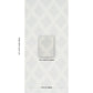 Purchase 5017752 | Tyninghame Trellis, Sky - Schumacher Wallpaper