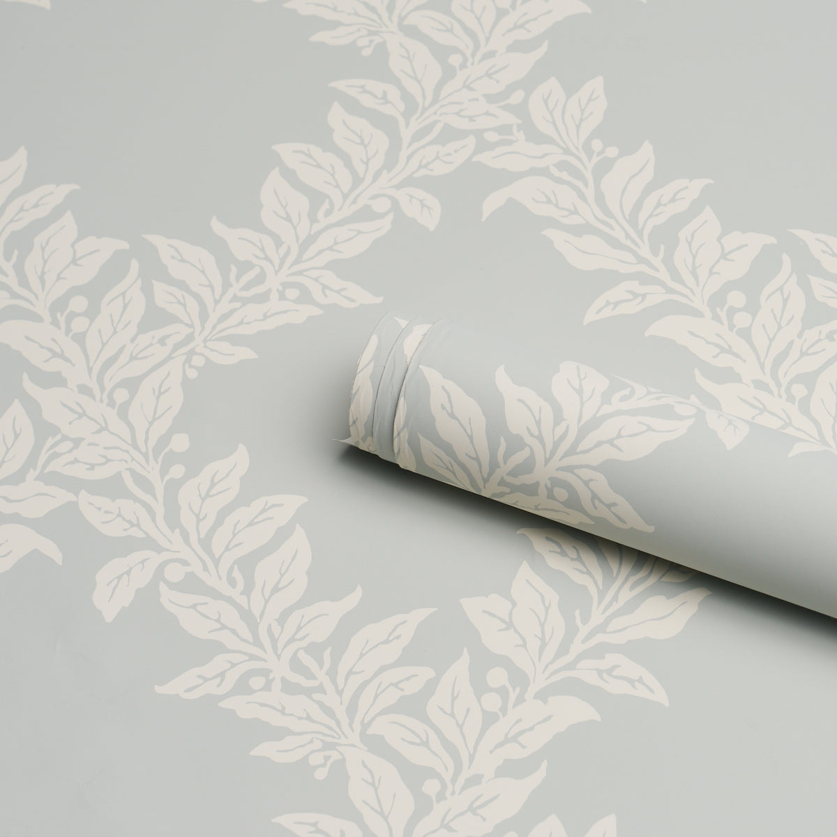 Purchase 5017752 | Tyninghame Trellis, Sky - Schumacher Wallpaper