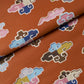 Purchase 5017760 | In Dreams, Persimmon - Schumacher Wallpaper