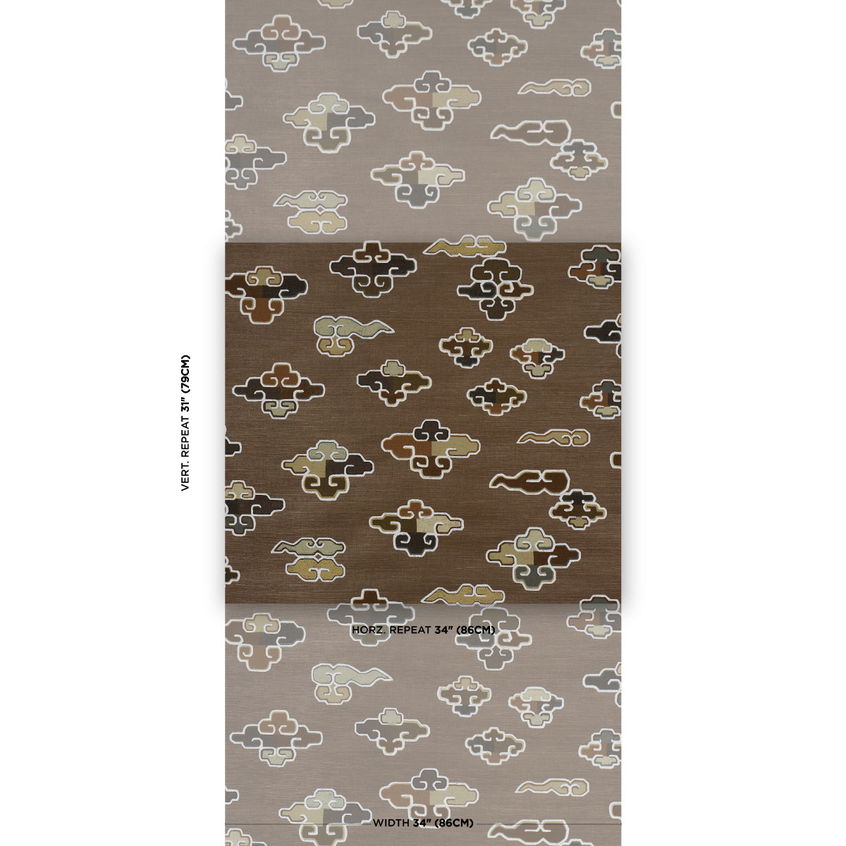 Purchase 5017761 | In Dreams, Sable - Schumacher Wallpaper