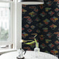 Purchase 5017762 | In Dreams, Midnight - Schumacher Wallpaper