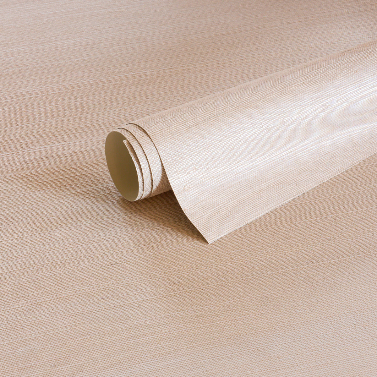 Purchase 5017773 | Hemp Shimmer, Blush Shimmer - Schumacher Wallpaper