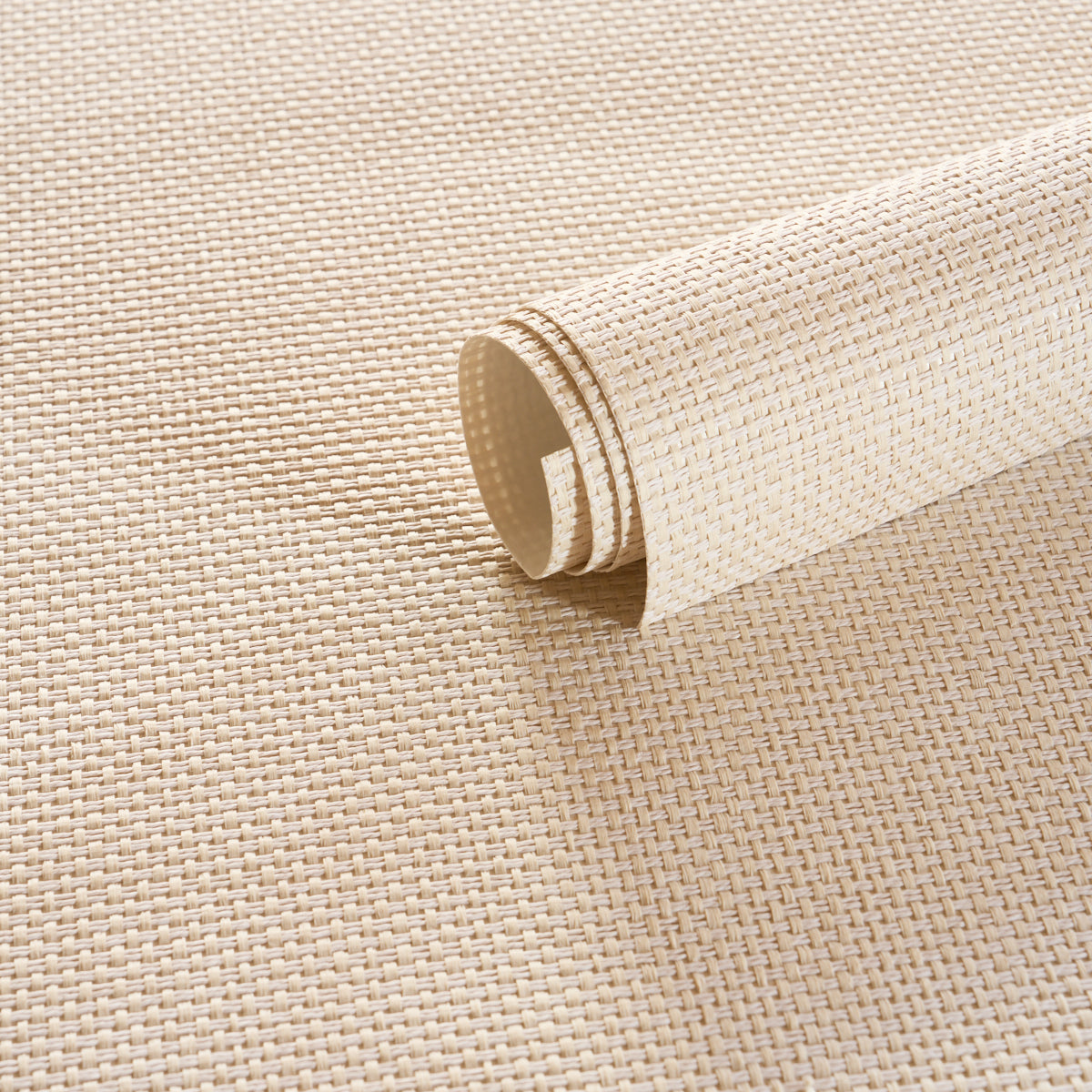 Purchase 5017800 | Gami Paperweave, Cream - Schumacher Wallpaper