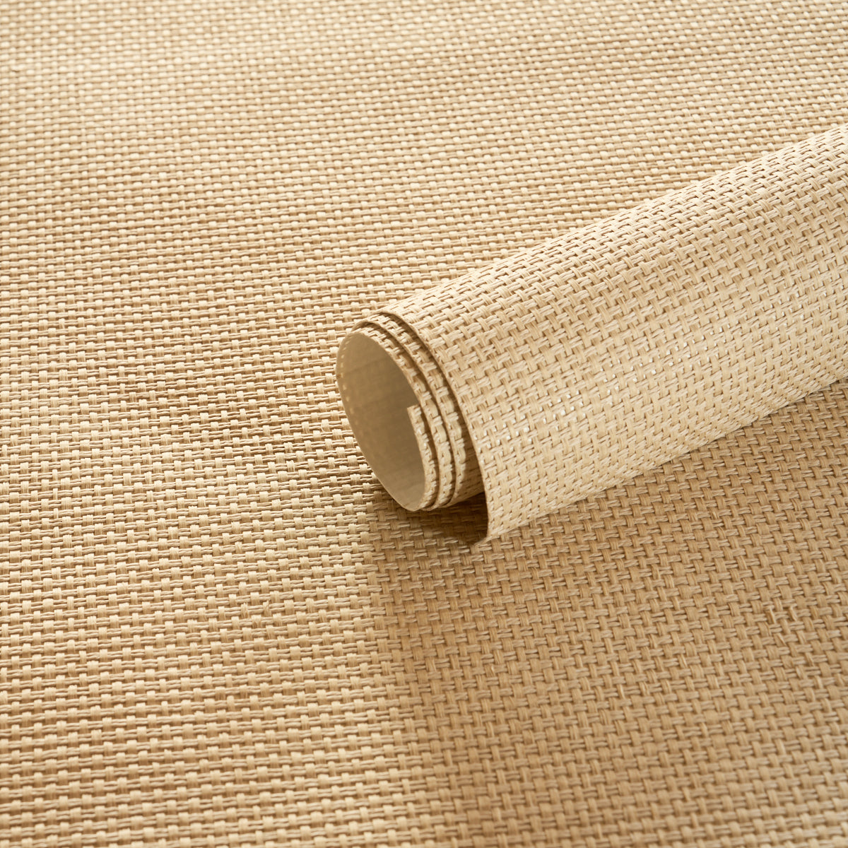 Purchase 5017801 | Gami Paperweave, Natural - Schumacher Wallpaper