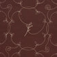 Purchase 5017850 | Broderie, Bordeaux - Schumacher Wallpaper