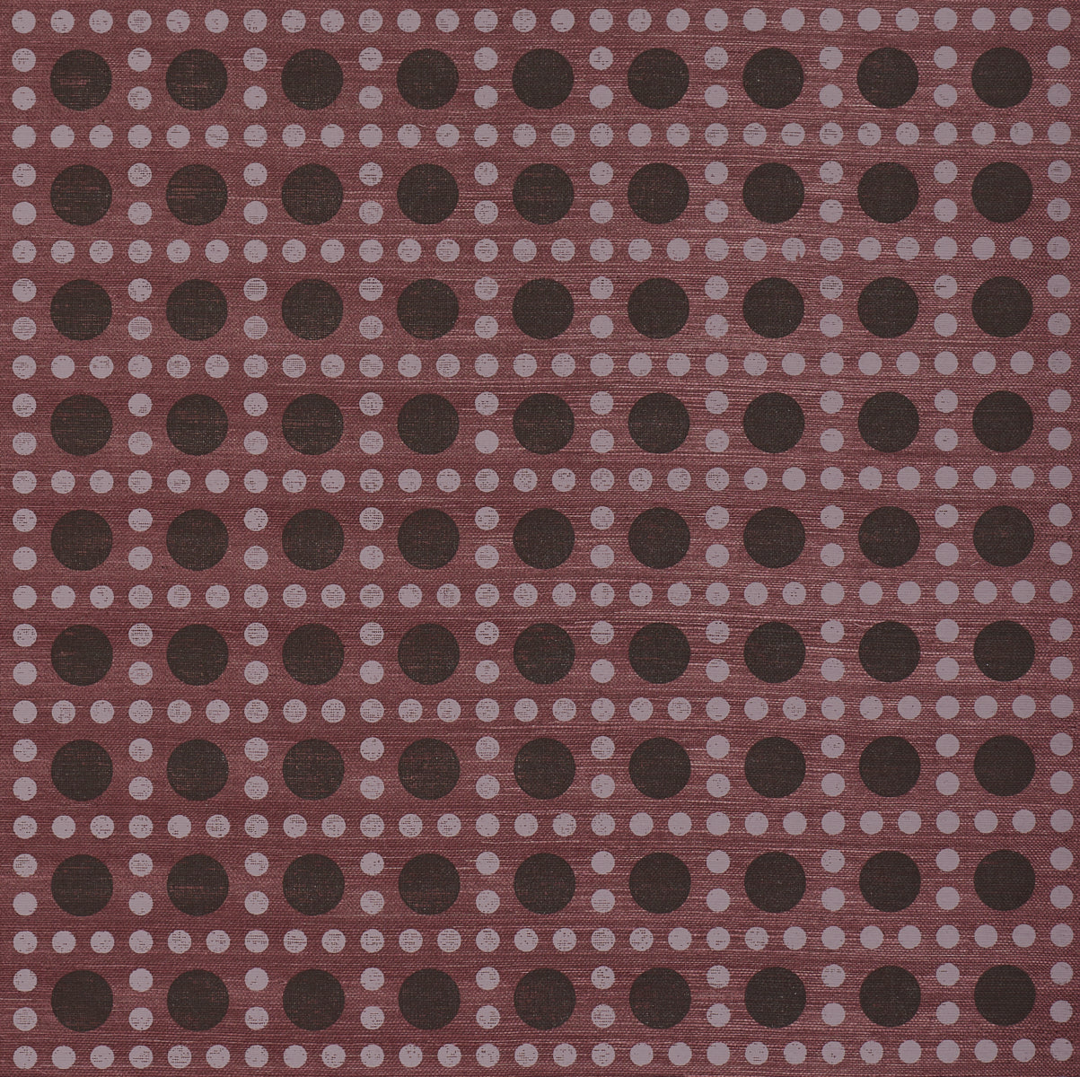 Purchase 5017872 | Puntini Sisal, Plum - Schumacher Wallpaper