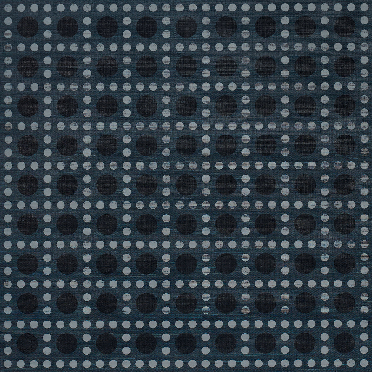 Purchase 5017873 | Puntini Sisal, Indigo - Schumacher Wallpaper