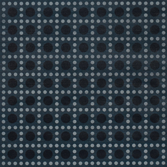 Purchase 5017873 | Puntini Sisal, Indigo - Schumacher Wallpaper