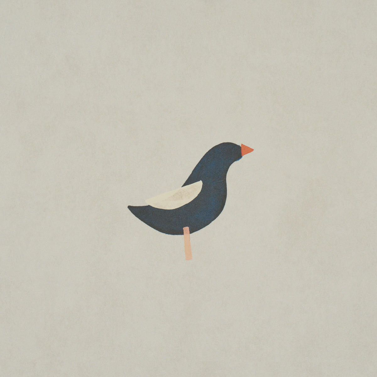 Purchase 5017890 | Birds Print, Black On Natural - Schumacher Wallpaper