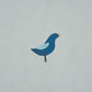 Purchase 5017892 | Birds Print, Navy On Sky - Schumacher Wallpaper