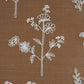 Purchase 5017911 | Lisbeth Embroidered Sisal, Brown - Schumacher Wallpaper
