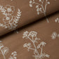 Purchase 5017911 | Lisbeth Embroidered Sisal, Brown - Schumacher Wallpaper