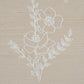 Purchase 5017912 | Lisbeth Embroidered Sisal, Pearl - Schumacher Wallpaper