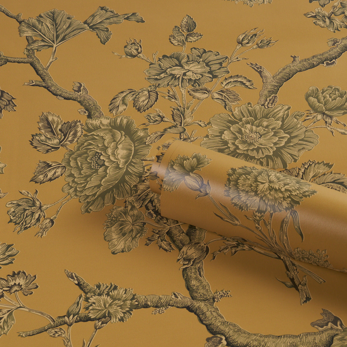 Purchase 5017970 | Inverness Garden, Document - Schumacher Wallpaper