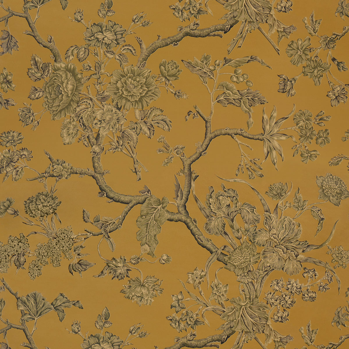 Purchase 5017970 | Inverness Garden, Document - Schumacher Wallpaper