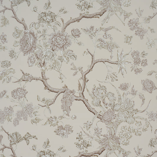Purchase 5017972 | Inverness Garden, Ivory - Schumacher Wallpaper
