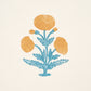 Purchase 5017981 | Poppy Print, Mustard & Sky - Schumacher Wallpaper