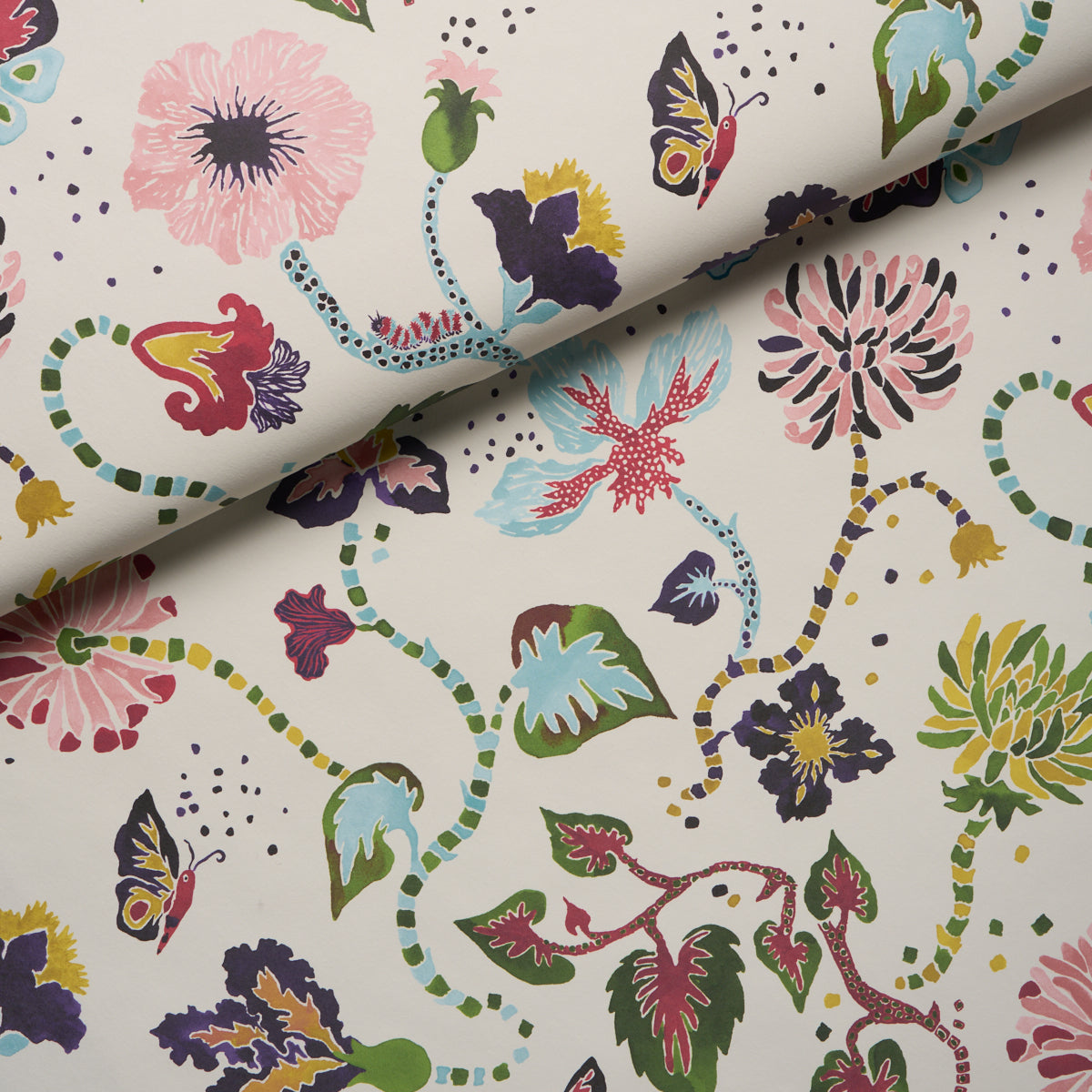 Purchase 5018060 | Gloriette, Multi - Schumacher Wallpaper