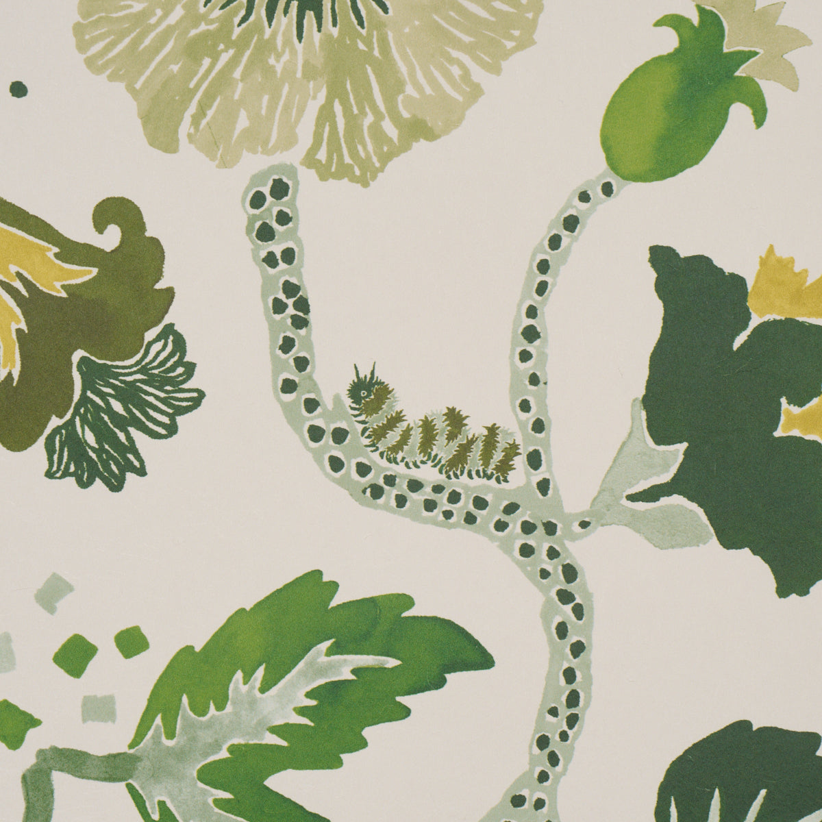 Purchase 5018061 | Gloriette, Green - Schumacher Wallpaper