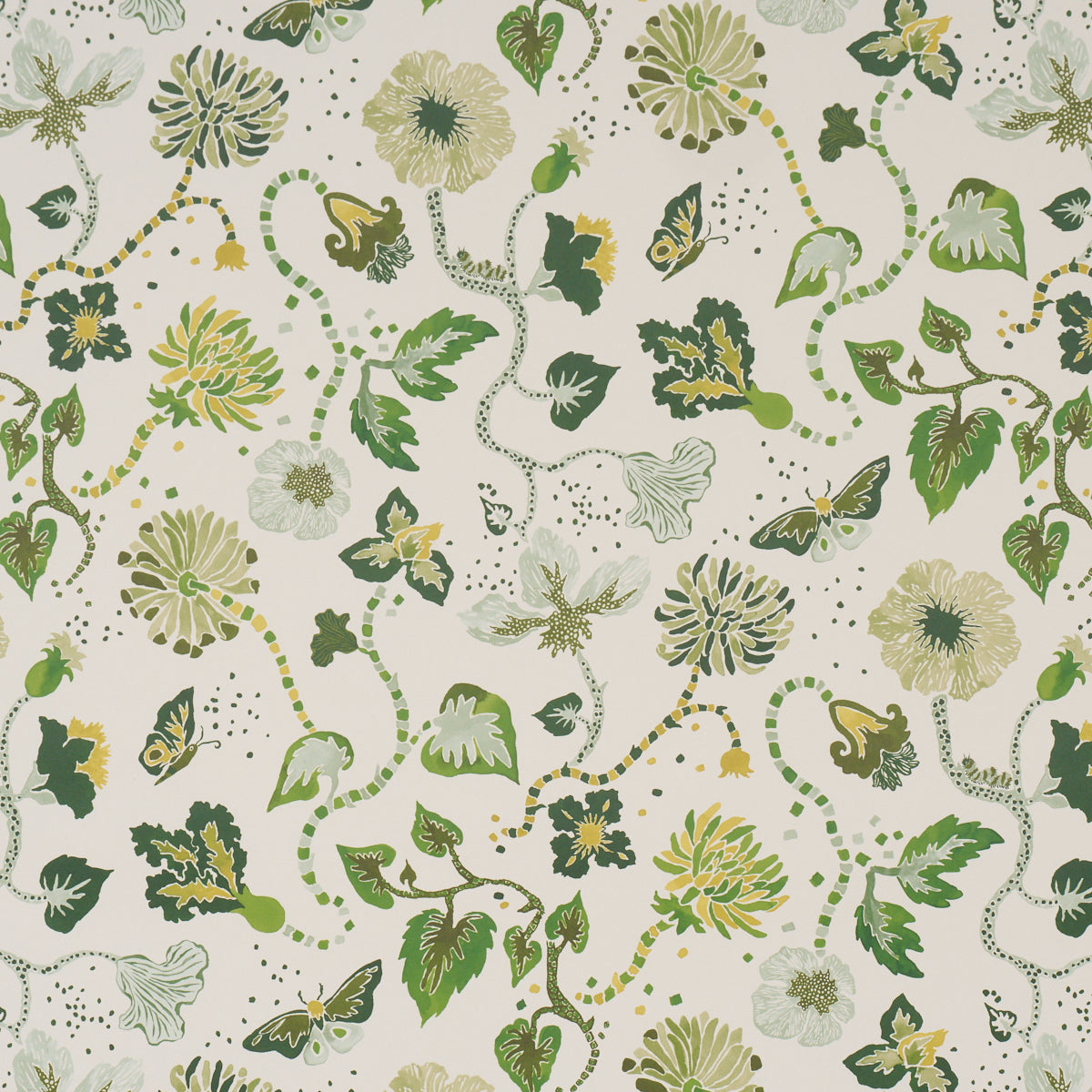 Purchase 5018061 | Gloriette, Green - Schumacher Wallpaper