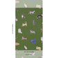 Purchase 5018070 | Cats, Green - Schumacher Wallpaper