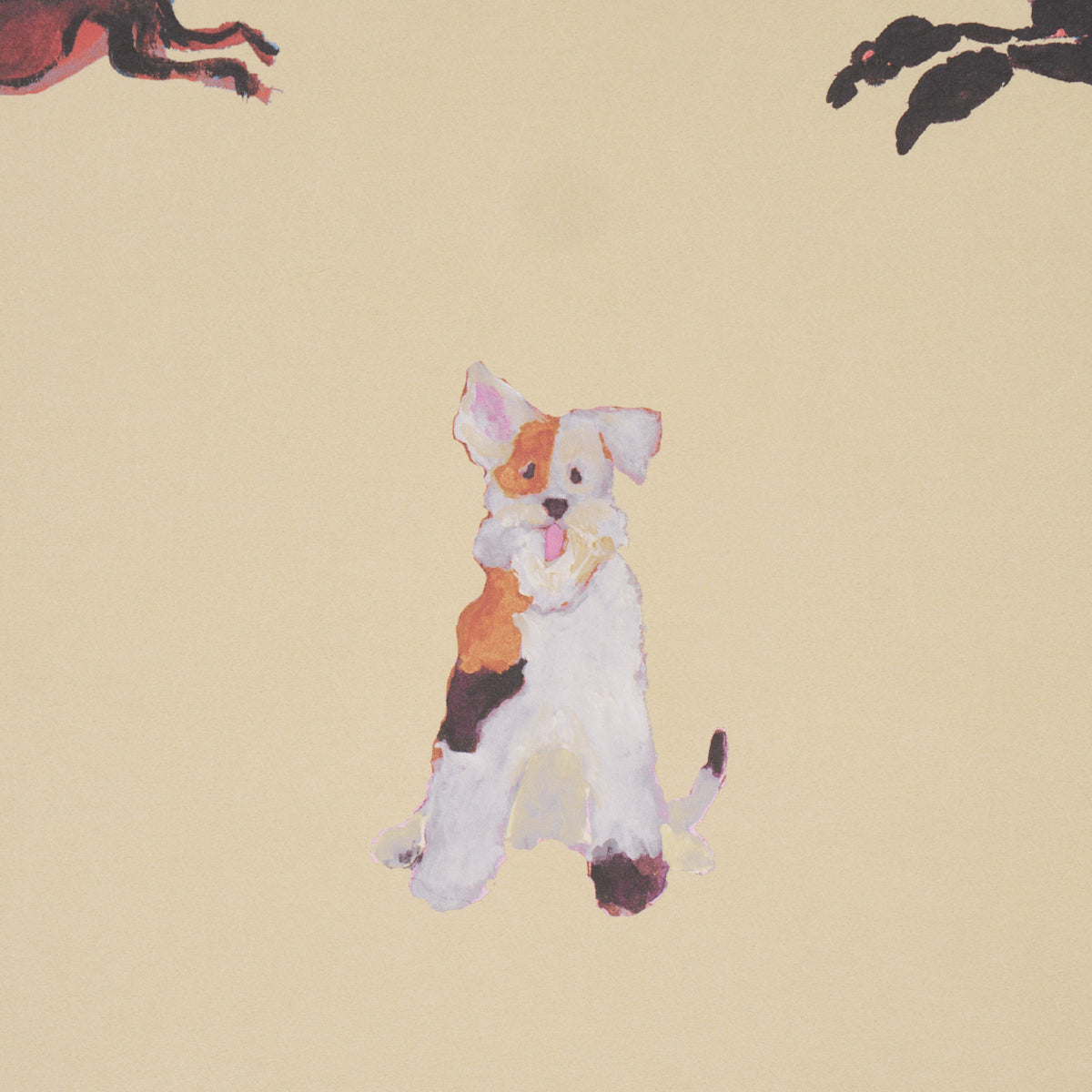 Purchase 5018080 | Dogs, Butter - Schumacher Wallpaper