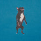 Purchase 5018081 | Dogs, Cerulean - Schumacher Wallpaper