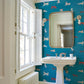 Purchase 5018081 | Dogs, Cerulean - Schumacher Wallpaper