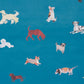 Purchase 5018081 | Dogs, Cerulean - Schumacher Wallpaper