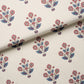 Purchase 5018091 | Dalila Hand-Screen Print, Red & Blue - Schumacher Wallpaper