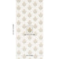 Purchase 5018092 | Dalila Hand-Screen Print, Yellow - Schumacher Wallpaper