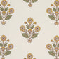Purchase 5018092 | Dalila Hand-Screen Print, Yellow - Schumacher Wallpaper