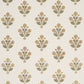 Purchase 5018092 | Dalila Hand-Screen Print, Yellow - Schumacher Wallpaper