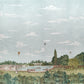 Purchase 5018122 | Promenade 4 Panel Set, Sky - Schumacher Wallpaper