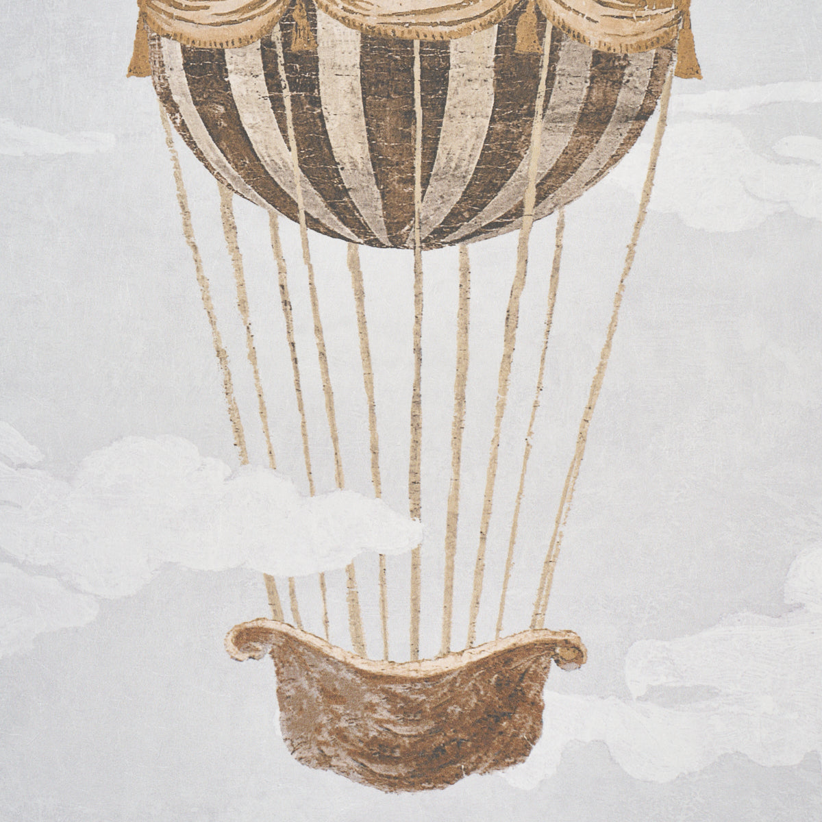 Purchase 5018130 | Up, Up And Away!, Grisaille - Schumacher Wallpaper
