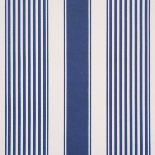 Purchase 5018141 | Summerville Stripe, Indigo - Schumacher Wallpaper