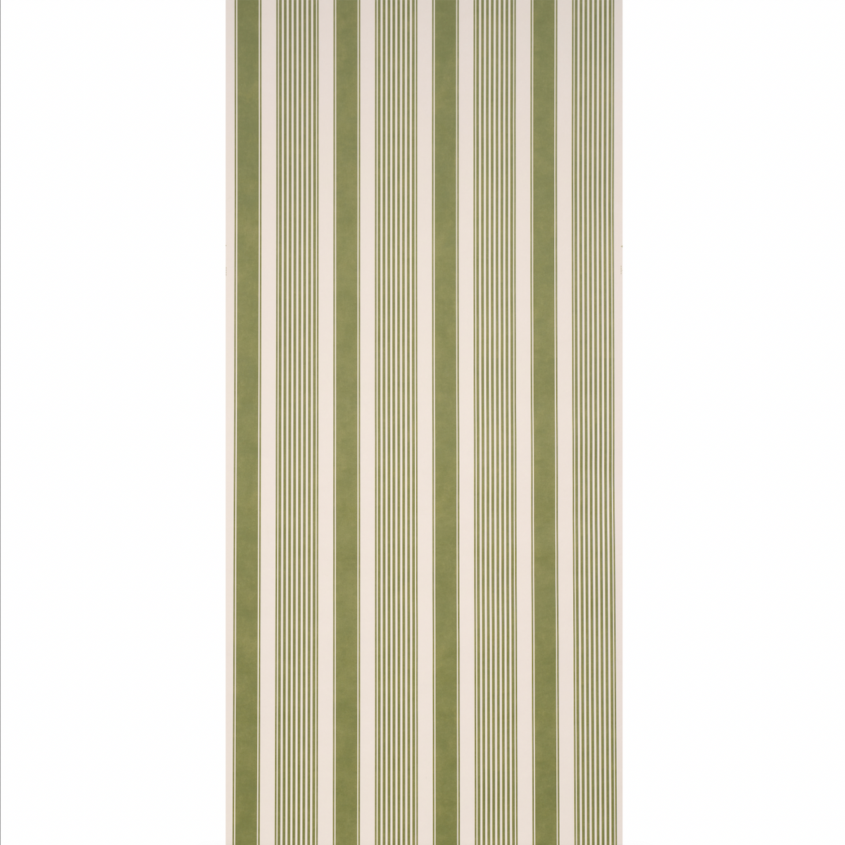 Purchase 5018147 | Summerville Stripe, Moss - Schumacher Wallpaper
