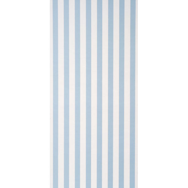 Purchase 5018150 | Louise Stripe, Blue - Schumacher Wallpaper