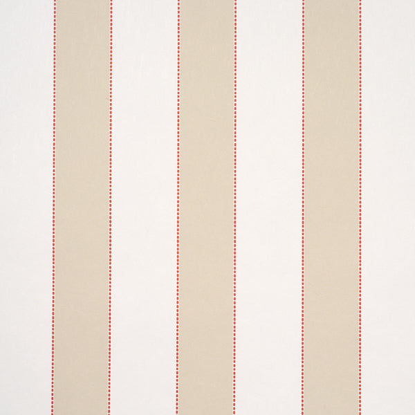Purchase 5018152 | Louise Stripe, Fawn - Schumacher Wallpaper