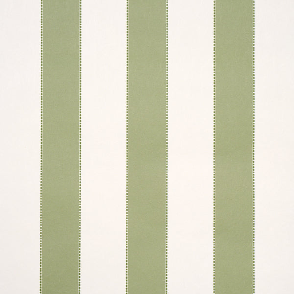 Purchase 5018155 | Louise Stripe, Moss - Schumacher Wallpaper