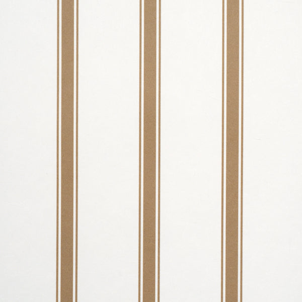 Purchase 5018161 | Westerly Stripe, Burlap - Schumacher Wallpaper