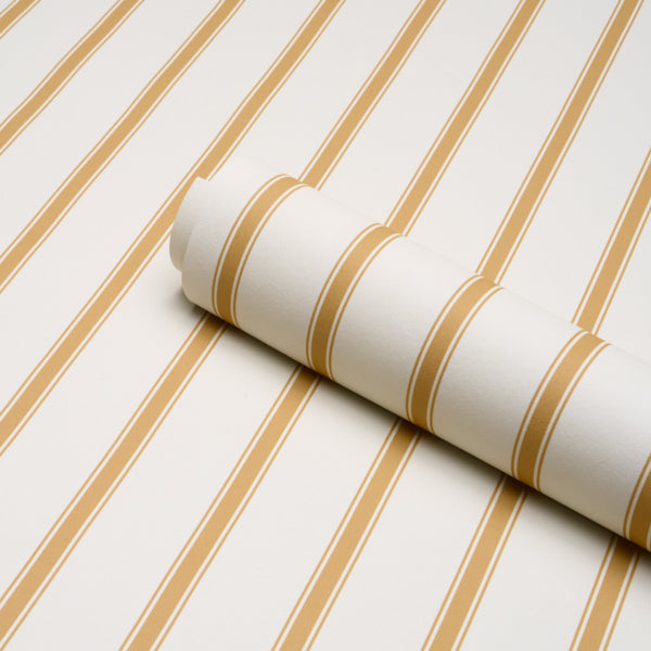 Purchase 5018164 | Westerly Stripe, Marigold - Schumacher Wallpaper