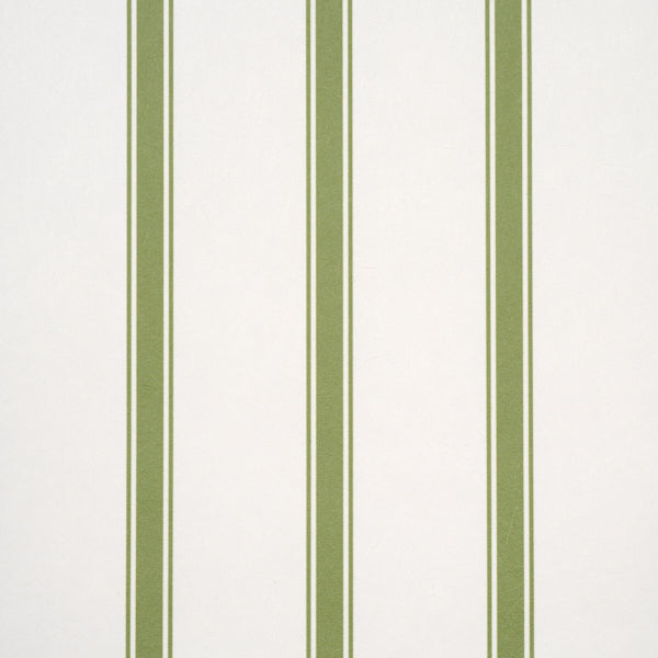 Purchase 5018165 | Westerly Stripe, Moss - Schumacher Wallpaper