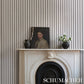 Purchase 5018166 | Westerly Stripe, Charcoal - Schumacher Wallpaper