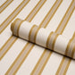 Purchase 5018171 | Chatham Stripe, Ochre - Schumacher Wallpaper