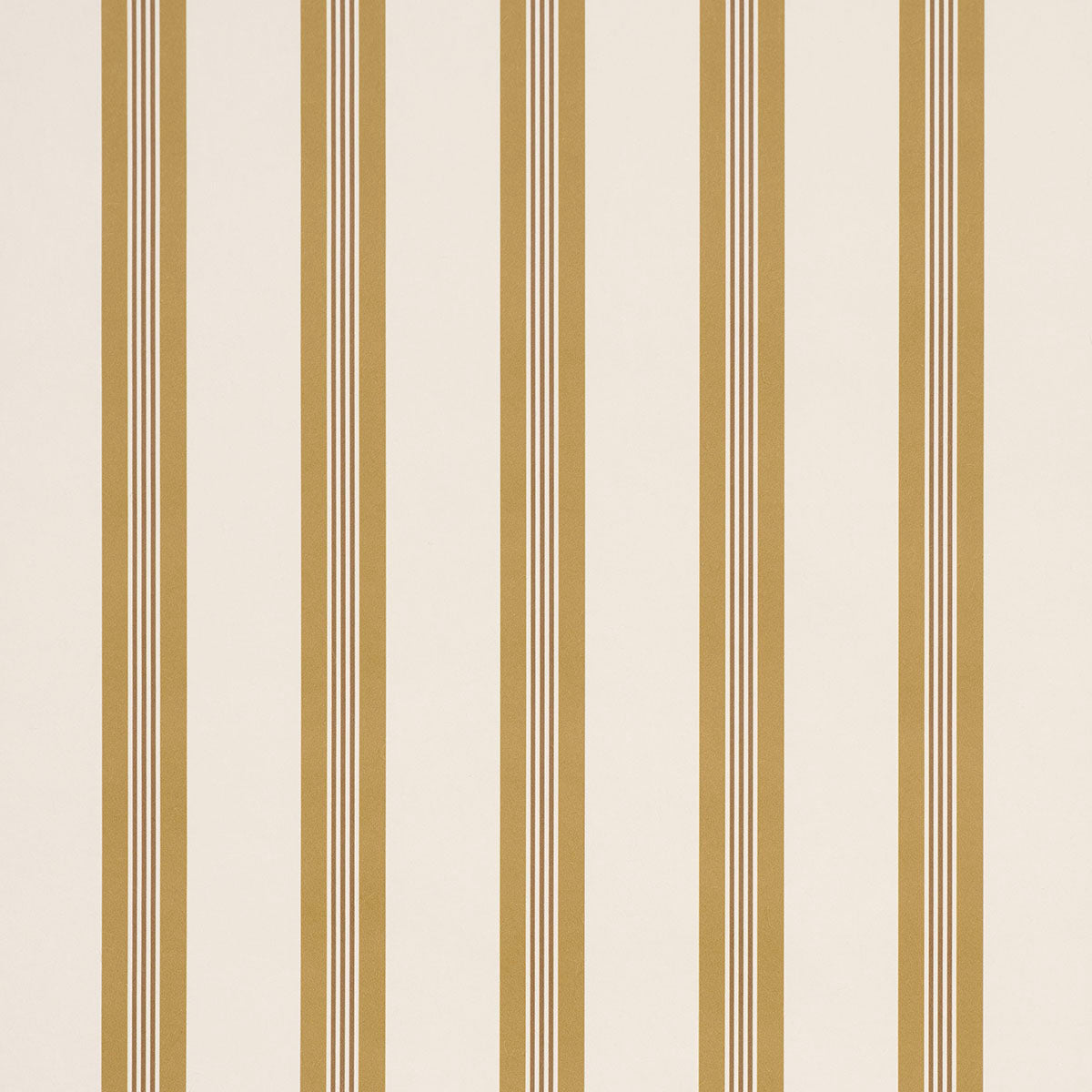 Purchase 5018171 | Chatham Stripe, Ochre - Schumacher Wallpaper
