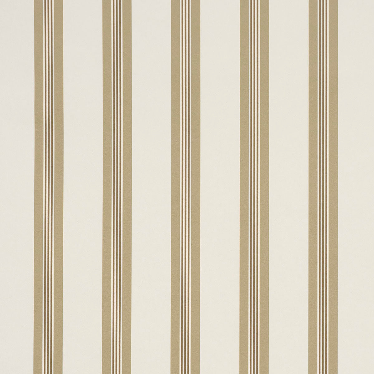 Purchase 5018173 | Chatham Stripe, Driftwood - Schumacher Wallpaper